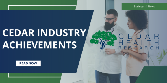 Blog de premios CHR Logros del sector Cedar Health Research